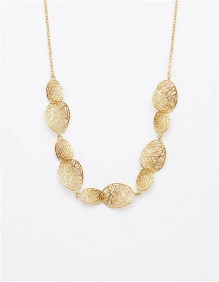 Collana Nomination Donna Leaf of Light in Argento 243109-012 - 243109-012